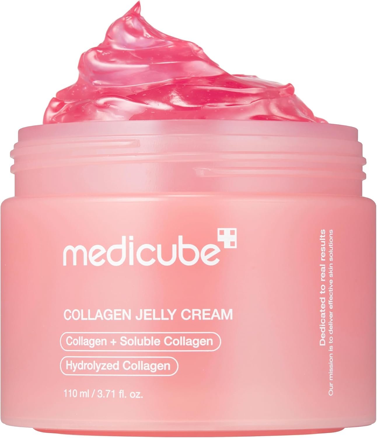 61OakILaGbL._AC_SL1500_.jpg medicube Collagen Jelly Cream- Niacinamide & Freeze-Dried Hydrolyzed Collagen - Boosts skin's barrier hydration and gives 24h Glow & Lifted Look - No artificial color, Korean skincare (3.71 fl.oz.) - Image 1