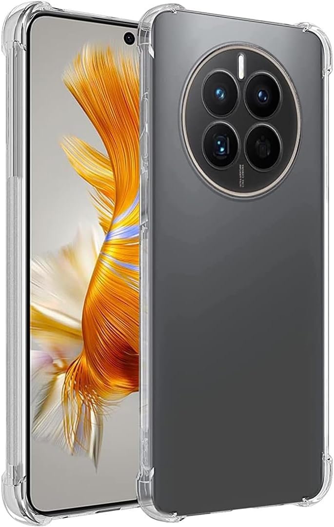 61SCwmp3GcL._AC_SL1080_.jpg Clear Case For Huawei Mate 70 Shock-Absorption TPU Cell Phone Cover with Reinforced Corners, Soft Flexible & Crystal Clear Protective Bumper Case : Amazon.ae: Electronics - Image 1