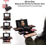 Miss Rose (331Y) - M 54 Colour All In One Gift Makeup Kit Set, Include Eyeshadow Facial Blusher Eyebrow Powder Face Concealer Eyeliner Pencil And A Mirror,Makeup For Women Full Kit(331Y)  Amazon.ae: Beauty - Image 13