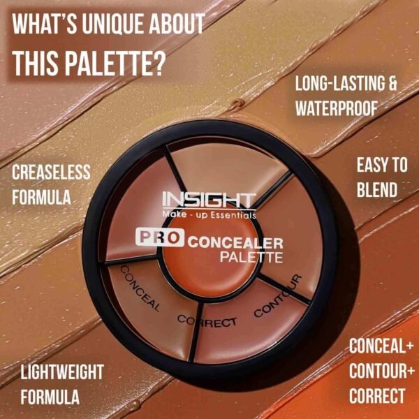 INSIGHT Cosmetics Pro Natural Powder Concealer Palette - Corrector, 15gm Buy Online at Best Price in UAE - Amazon.ae - Image 2