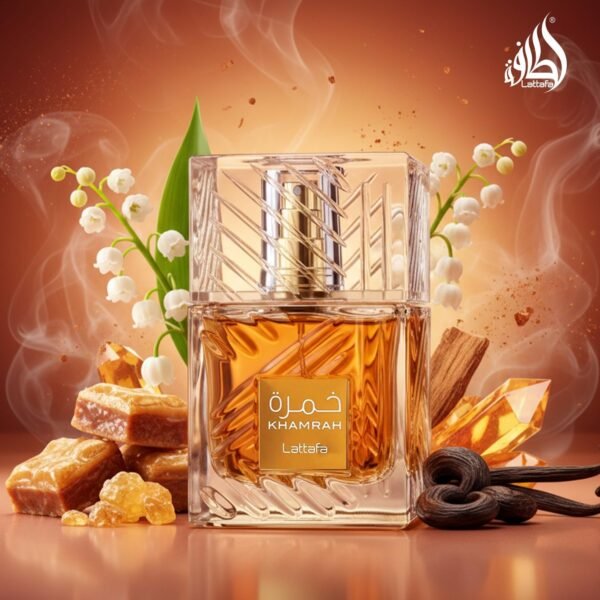 Lattafa Khamrah Lattafa EDP - Eau De Parfum Unisex 100ML | Natural Spray, Long-Lasting Scent, Unisex - Image 13