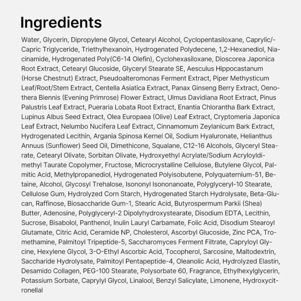medicube Triple Collagen Cream - Hydrating & Firming Moisturizer with Hyaluronic Acid, Premium Elastin, Shea Butter - Wrinkle Care & Boosts Elasticity - Korean Skincare, 1.69 oz - Image 7