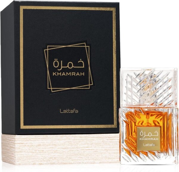 Lattafa Khamrah Lattafa EDP - Eau De Parfum Unisex 100ML | Natural Spray, Long-Lasting Scent, Unisex - Image 10